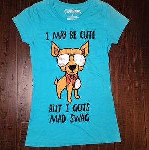 Drumline Slogan Tee sz Small